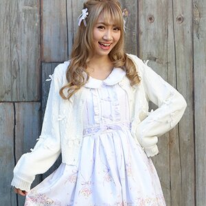 LIZ LISA Ribbon Line Cardigan