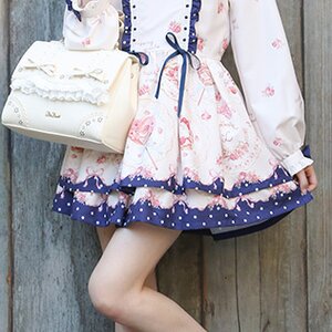 LIZ LISA Sweet Plates Sukapan Skirt