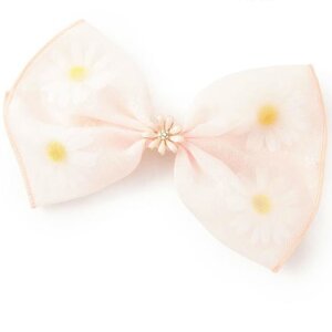 LIZ LISA Flower Ribbon Barrette