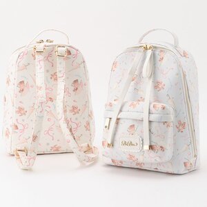 LIZ LISA Poodle Pattern Backpack