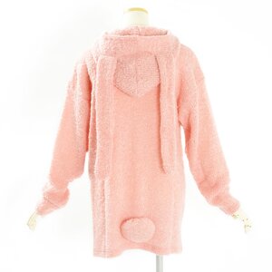 milklim Fluffy Lop-Eared Bunny Long Cardigan