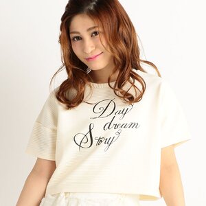 LIZ LISA Ripple Short Sleeve Top