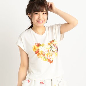 LIZ LISA Fruit Print T-Shirt