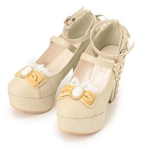 LIZ LISA Cameo Ribbon Pastel Pumps