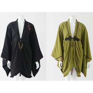 Ozz Oneste Kimono-Style Reversible Cardigan