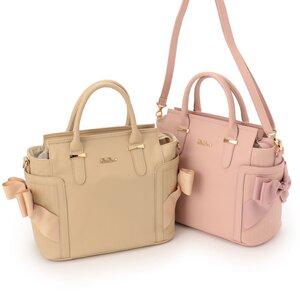 LIZ LISA Side Ribbon Tote Bag