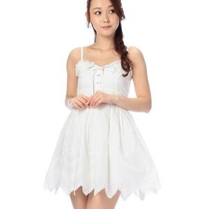 LIZ LISA Embroidered Hem Dress w/ Official LIZ LISA Shop Bag