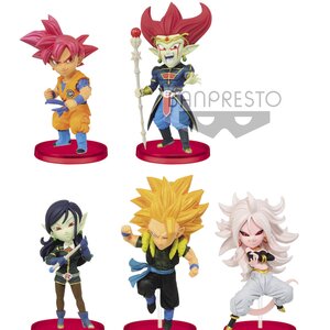 Banpresto Super Dragon Ball Heroes World Collectible Figure Vol.4 set of 5 JAPAN