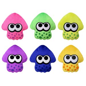 Splatoon 2 Squid Cushions