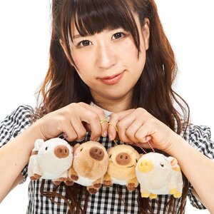 Chibikko Uribon Wild Boar Plush Collection (Ball Chain)