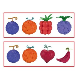 Toys & Knick-Knacks / Collectable Toys / One Piece Devil Fruits Gift Set: Give You Special Power