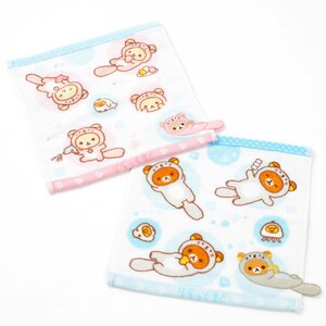 Rilakkuma Kyou mo Pukapuka Dararakko Mini Towels