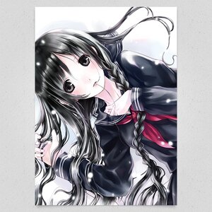 Falling on Top of Light Snow Poster