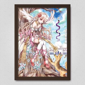 A Girl and a Baby Jackal Poster