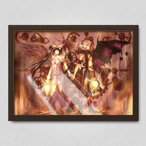 One-Winged Couple Poster