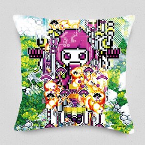 STG Shooter Invaite Cushion Cover