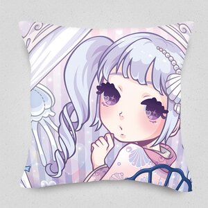 Mermaid Kimono Hime Cushion Cover