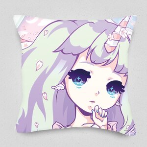 Sakura Unicorn Cushion Cover