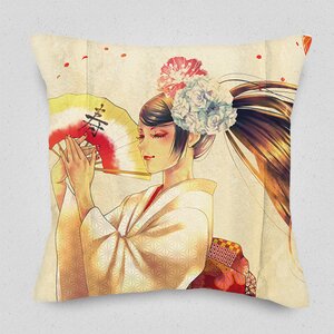 Fuku-Jyu Cushion Cover