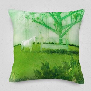 On a Peppermint-Green Morning Cushion Cover