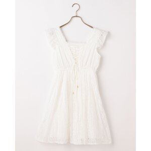 LIZ LISA Pleated Lace Dress