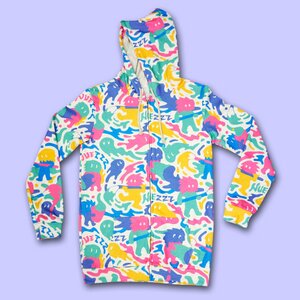 NUEZZZ Slime Painter All-Over Print Hoodie