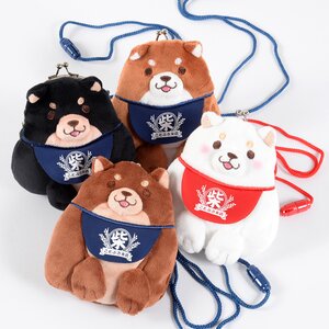 Home & Kitchen / Pouches & Other Cases / Chuken Mochi Shiba Nakayoshi Gamaguchi Coin Pouches