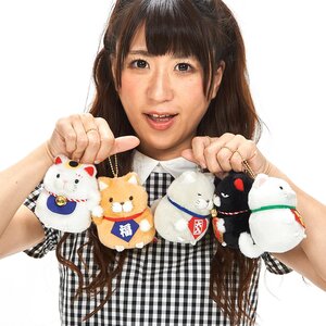 Hige Manjyu Manekineko Cat Plush Collection (Ball Chain)