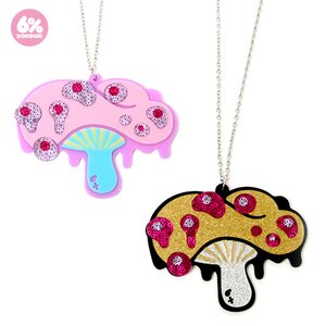 6%DOKIDOKI Desire Mushroom Necklaces