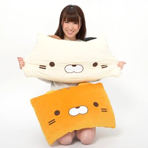 Sasurai no Tabineco Mikemura-san Marshmallow Square Cushions