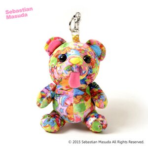 Sebastian.M Time After Time Capsule Bear Mascot Keychain