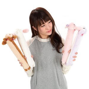 Pote Usa Loppy Long Squeaking Rabbit Plush Collection