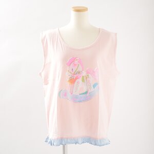 milklim Rocking Horse Frilly Tank Top