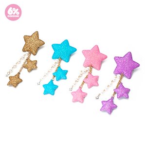 6%DOKIDOKI Shooting Star Clip & Brooch (Sugar)