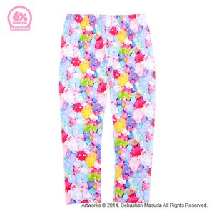 6%DOKIDOKI Colorful Rebellion Pastel Boyfriend Leggings