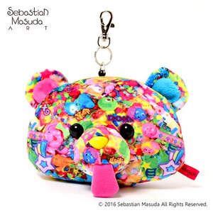 Sebastian.M Time After Time Capsule Bear Mascot Reel Pass Case