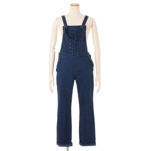 LIZ LISA Front String Denim Overalls