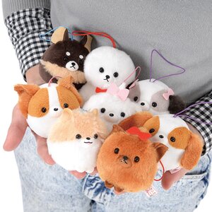 Fusa Fusa Wanko Dog Plush Collection (Mini Strap)
