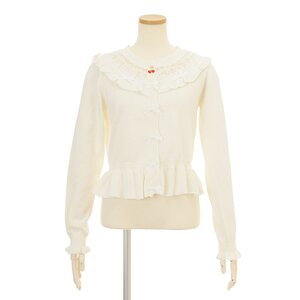 LIZ LISA Frilly Cherry Cardigan