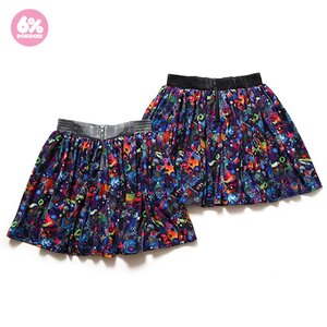 6%DOKIDOKI Neon Spectrum Flared Skirt