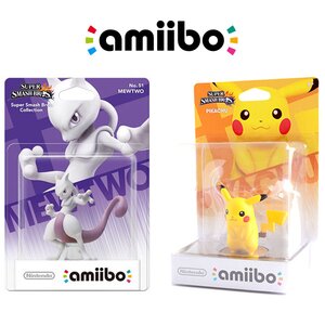 Gaming / Game Accessories / Pokémon Mewtwo amiibo w/ Free Pikachu amiibo
