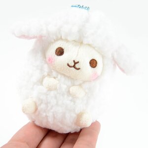 wooly baby sheep plush