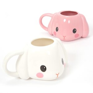Home & Kitchen / Mugs & Glasses / Pote Usa Loppy Diecut Mugs