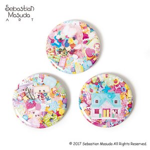 6%DOKIDOKI Colorful Rebellion -THANK YOU ALL- Tin Badges
