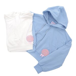 milklim Kuma-chan Crop Hoodie
