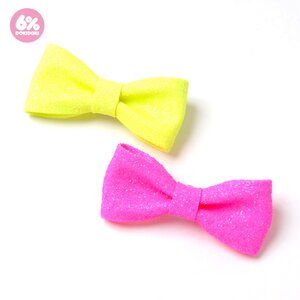 6%DOKIDOKI Mini Ribbon Clip & Brooch (Sugar)