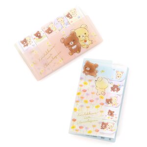 Rilakkuma Korilakkuma Meets Chairoikoguma Sticky Tabs