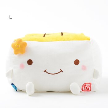 Hannari Tofu Yaki Tofu Cushion Tom Shop Figures Merch From Japan