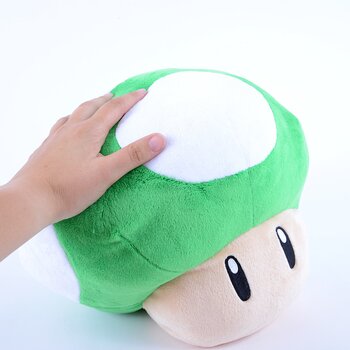 1 Up Mushroom Pillow Super Mario Tom Shop Figures Merch