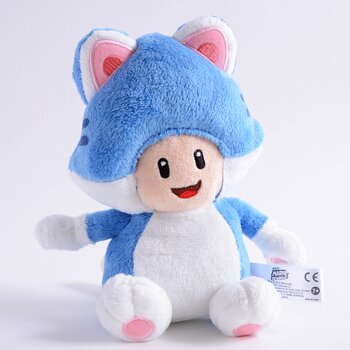 super mario cat toad plush